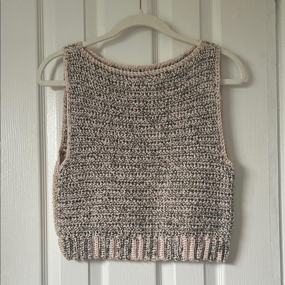 Handmade Crochet Sweater Vest